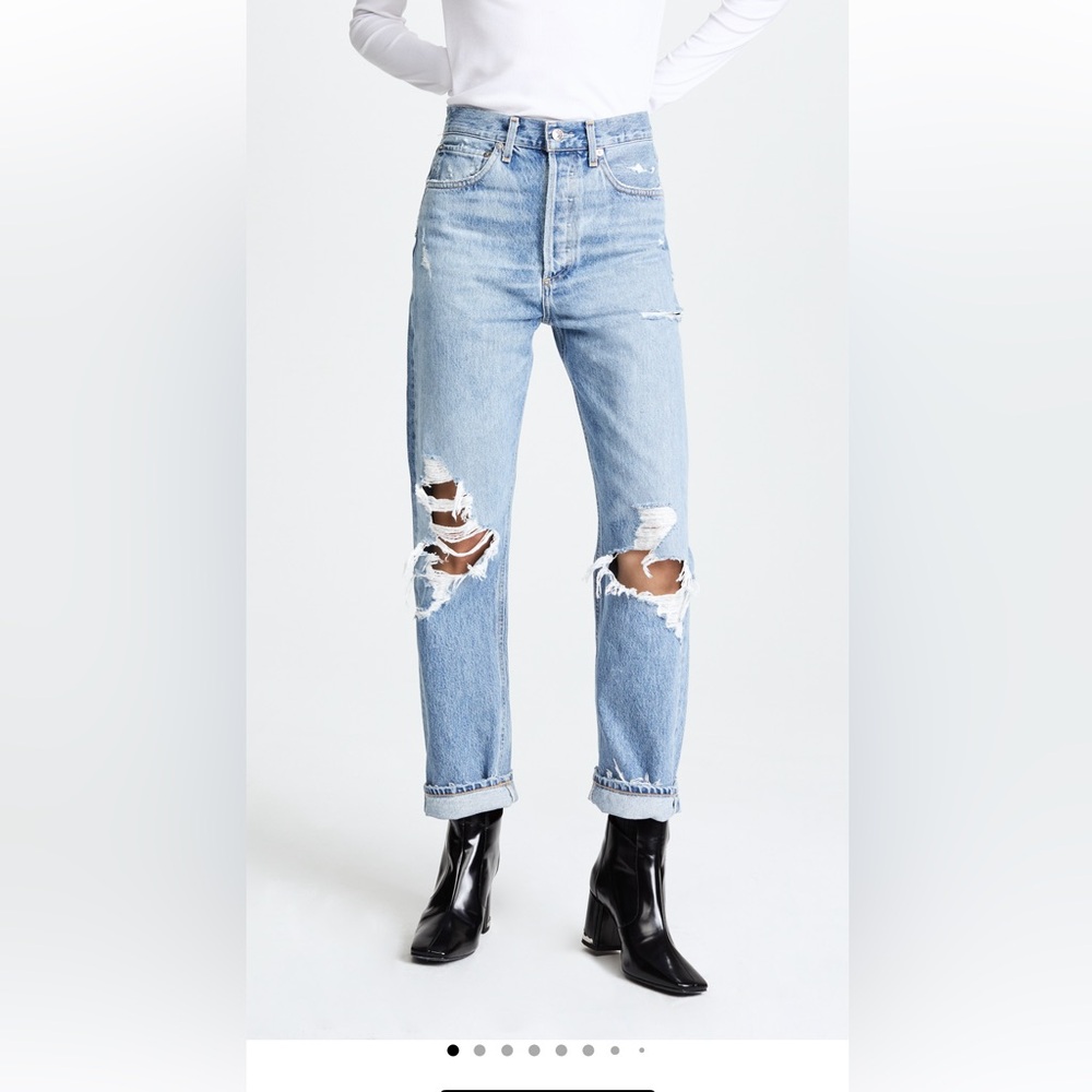 Agolde 90s mid rise straight fit